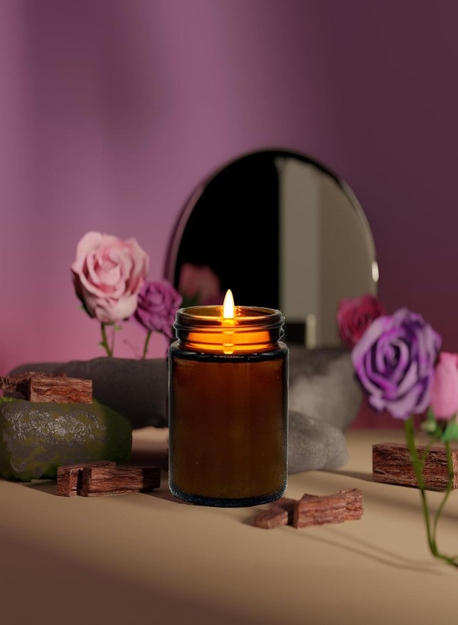 Veiuwa 24 Pcs 4 Oz Mini Soy Candles,Mahogany & Teakwood Scented Candles Set,Bulk Aromatherapy Candle,Suitable as Gifts or Souvenirs for Occasions Such as Birthdays and Weddings. - Image 4